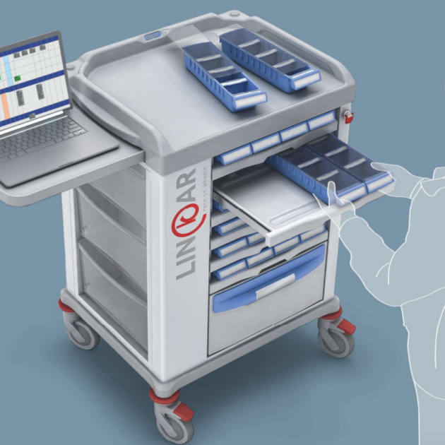Malvestio medicatiekar medicijnwagen Linkar