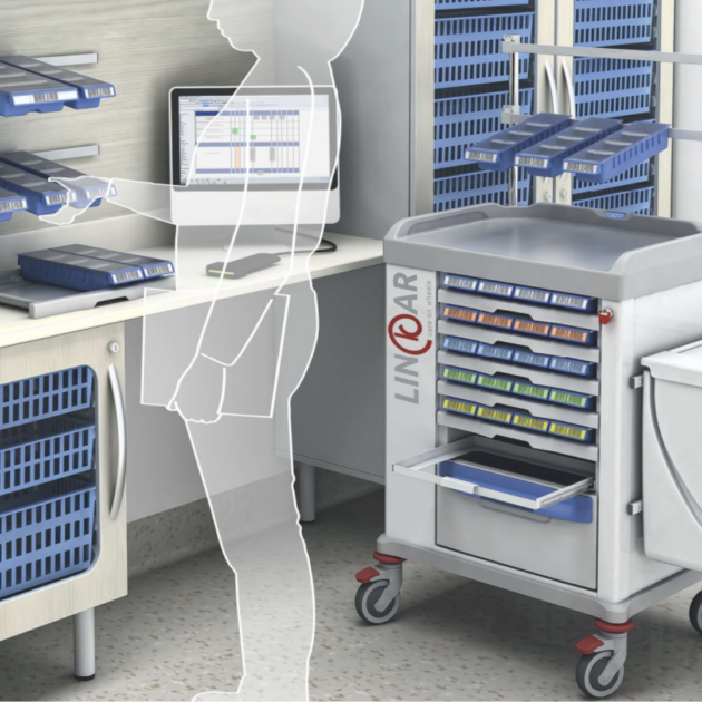 Malvestio medicijnkar medicatiewagen Linkar