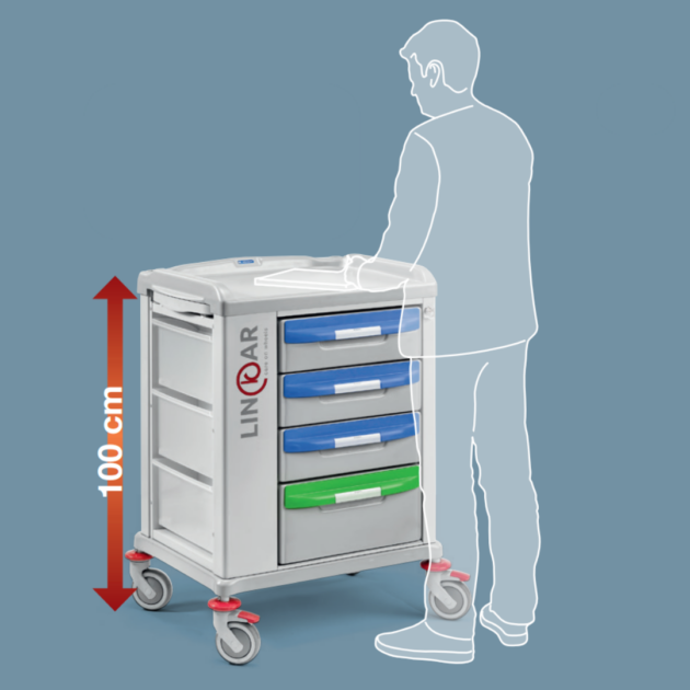 Malvestio medicijnkar medicijnwagen Linkar